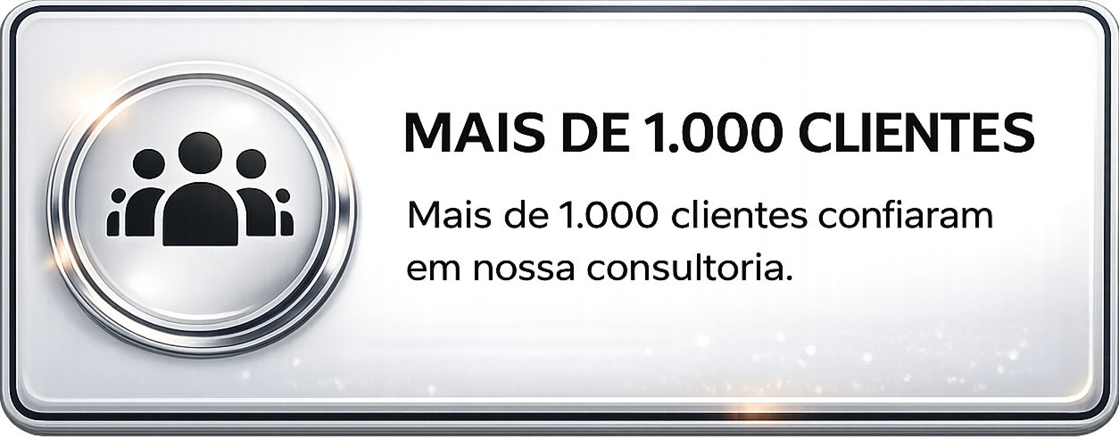 Mais de 1000 clientes